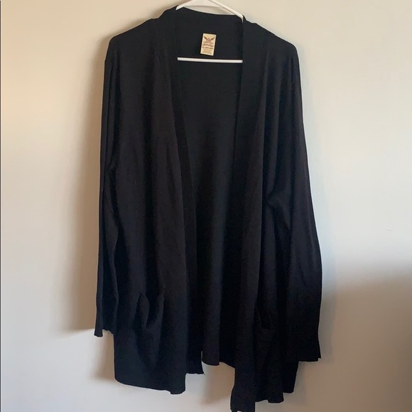 Faded Glory Sweaters - Black Cardigan